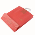 Offset Printing Fashion Kraft Paper Shopping Bag with Custom Logo